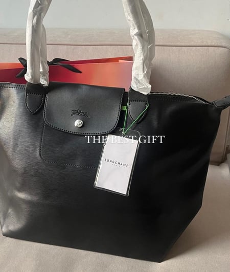 Longchamp Full leather - large