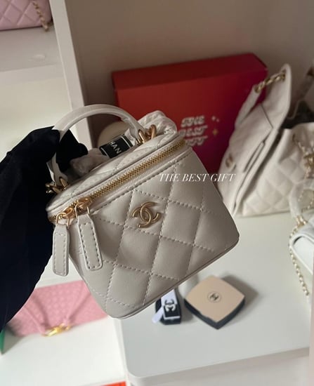 Chanel Mini Vanity Bag handle
