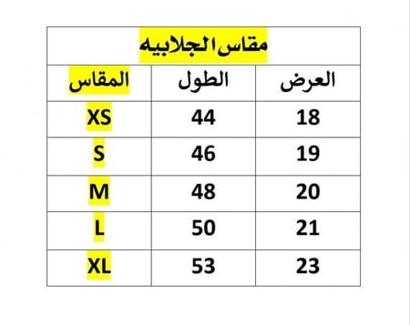 جلابيه نسائي اسود(كسرات الطول ميد)