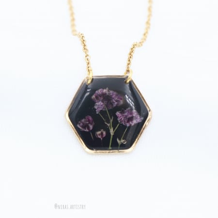 قلاده purple rose