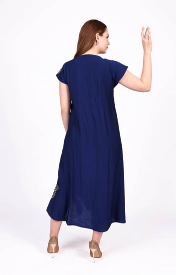 جلابية عصرية تطريز كمبيوتر