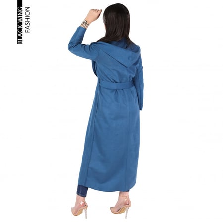 ضمن المجموعة الأنيقة عباية شتوية من بلاك وينج | بترولي