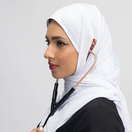 حجاب طبي حجاب دكتوره
