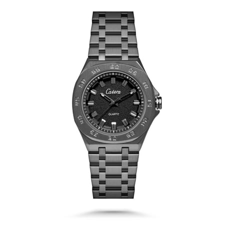 باقة هدية رجالية مميزة ورد طبيعي جذابة مع ساعة رجالية من اختيارك