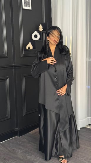 عباية قماش تفته