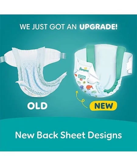 حفاضات بامبرز حماية من الطفح الجلدى مقاس 6 (13+ كجم) 58 حفاضة
