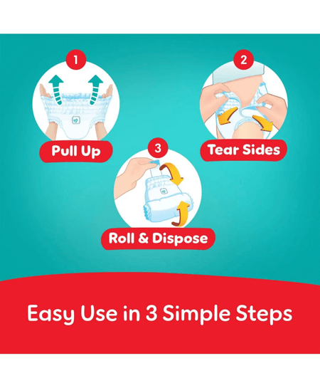 حفاضات بامبرز بانتس حماية من الطفح مقاس 6 (16-21 كجم) 56 حفاضة