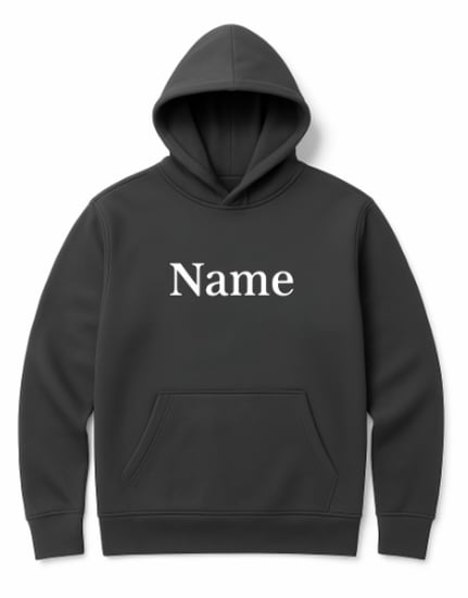 بلوفر رصاصي غامق بإسمك