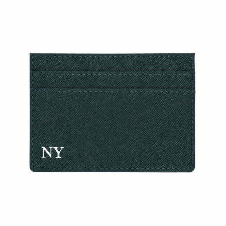 محفظة كروت جلد مخصصة بالاسم