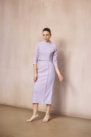 طقم ميدي مطرز تيفاني