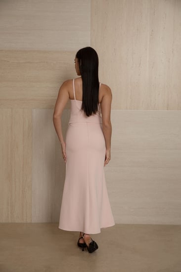 طقم وردي ورد اكسسوار