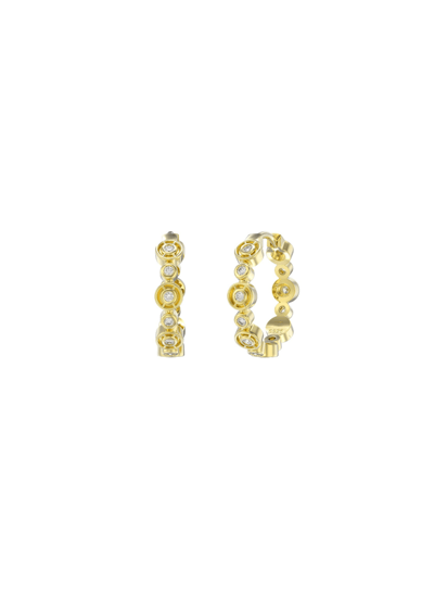Silver Moonlit Hoops & Drops