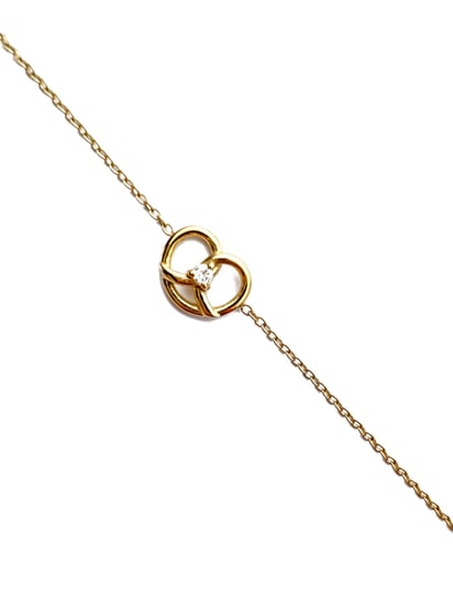 Golden Pretzel Bracelet