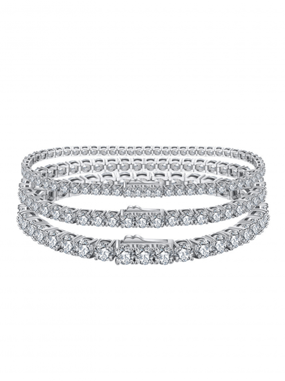 Silver Crystal Bracelet