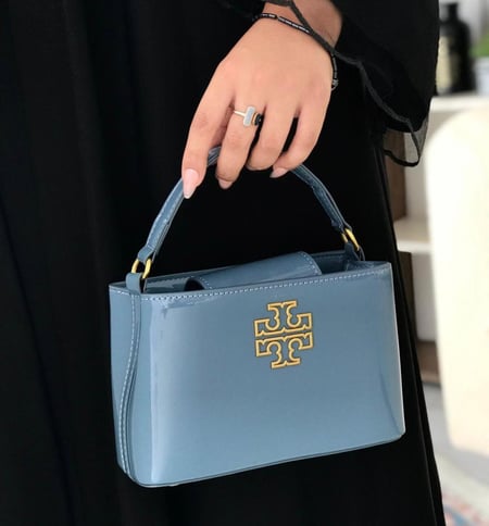 شنطه توري بورش ازرق فاتح