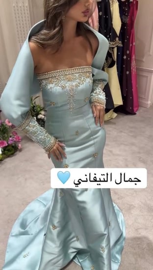 فستان سهرة