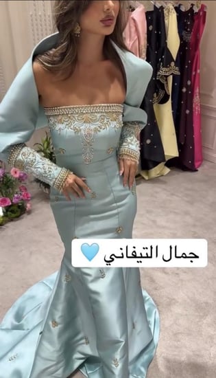 فستان سهرة