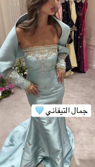 فستان سهرة