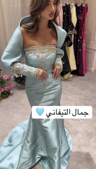 فستان سهرة
