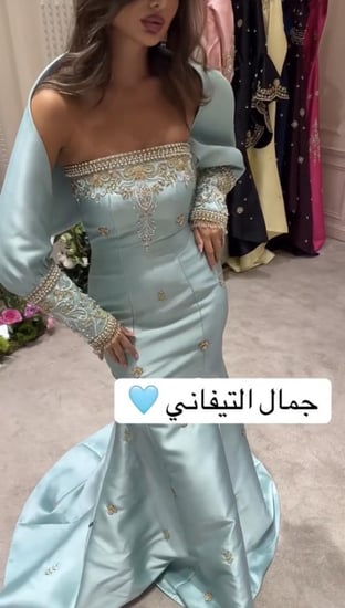 فستان سهرة