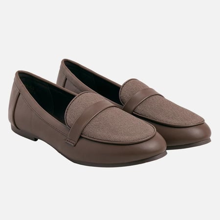 حذاء لوفر فلات يومي بالوان مختلفة