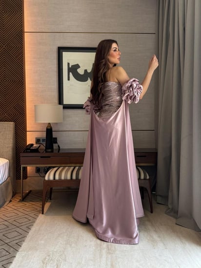 فستان سهره فخم قطعتين