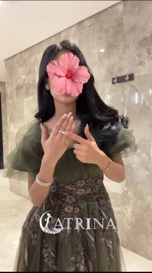 فستان سهره تل مطرز