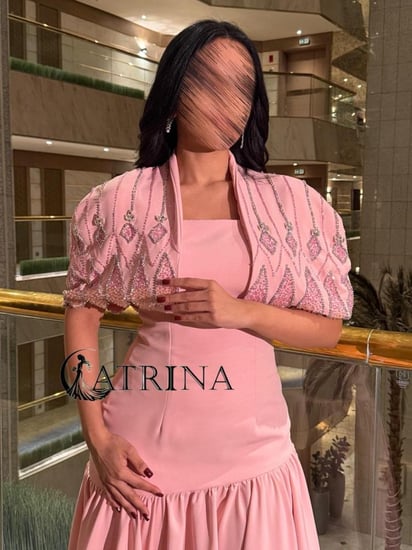 فستان سهرة فاخر ودري