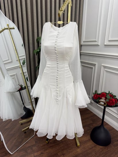 فستان ناعم راقي