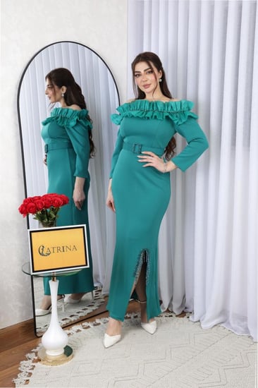 فستان سهرة تيفاني حديث