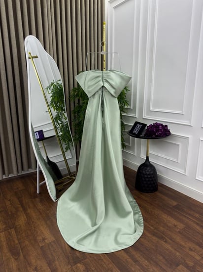 فستان سهره فخم ثلاثة الوان.