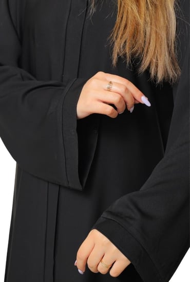 عباية سوداء حرير 100301