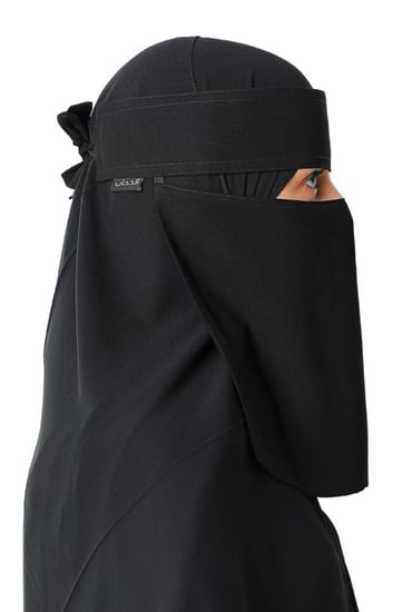 نقاب طويل بمطاط صغير  30117