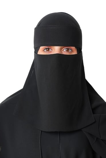 نقاب طويل بمطاط صغير  30117