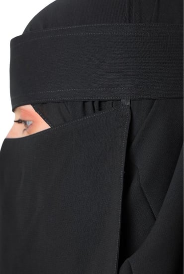 نقاب طويل بمطاط صغير  30117