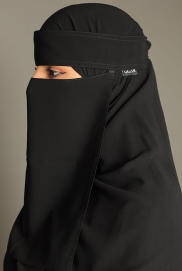 نقاب طويل بمطاط صغير  30117