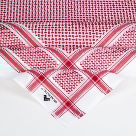 شماغ ماريو فالنتينو احمر MARIO VALENTINO SVBR15