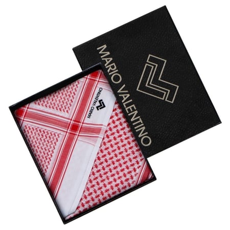 شماغ ماريو فالنتينو احمر MARIO VALENTINO SVBR15