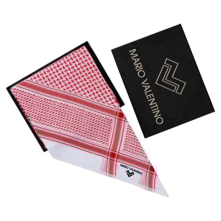 شماغ ماريو فالنتينو احمر MARIO VALENTINO SVBR15