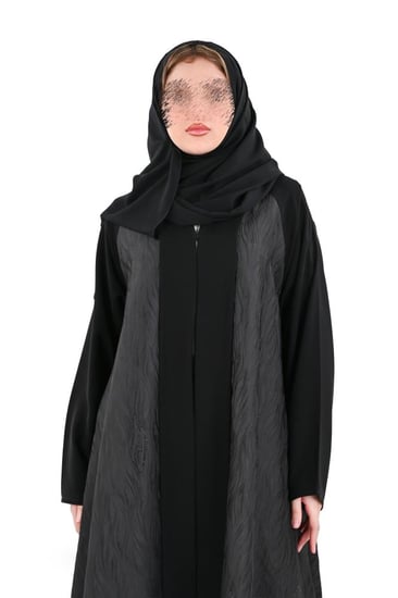 عباية دبل كلوش جكار مع فصوص