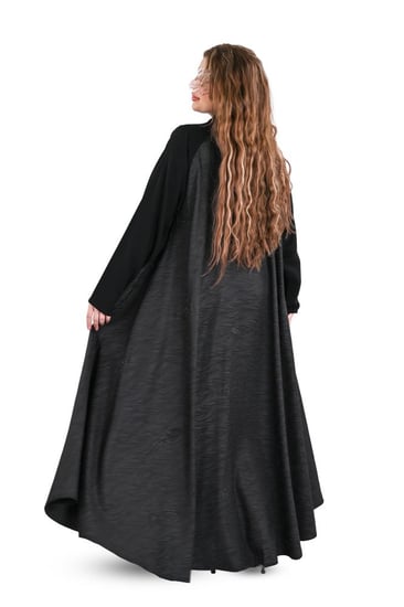 عباية دبل كلوش جكار مع فصوص