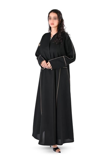 عباية كلوش بقيطان بني