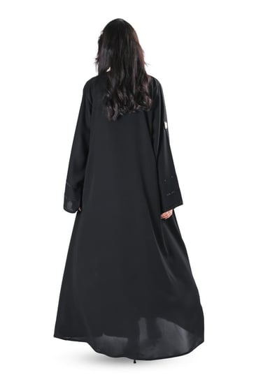 عباية ربع كلوش بفصوص على الكم