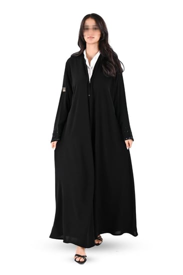 عباية كريب رسمي شك يدوي