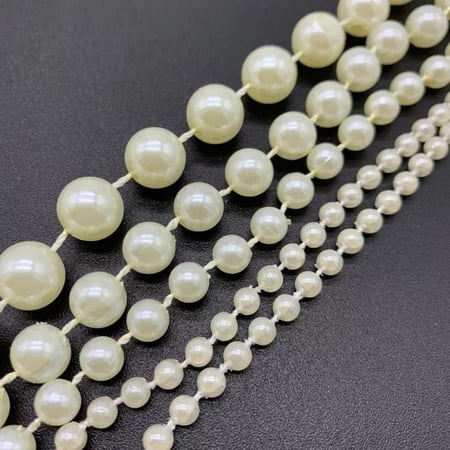 رول حبل لولو مدور بلاستيك  نوعية ممتازه