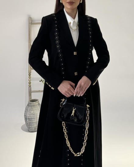 بليزر كريب مع ورود