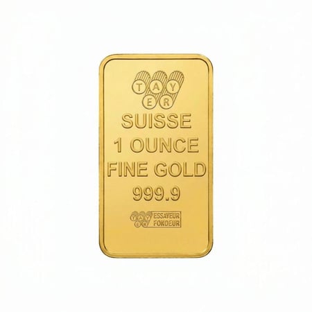 سبيكة ذهب صافي واحد أونصة (31.1 جرام) عيار 24 قيراط