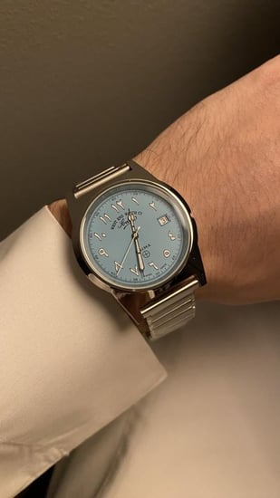 ساعة ويست إند - عربيه اللون تيفاني