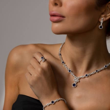 اكسسوار طقم سهرة كبير BMG1306-SBU7