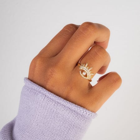 خاتم العين زركون